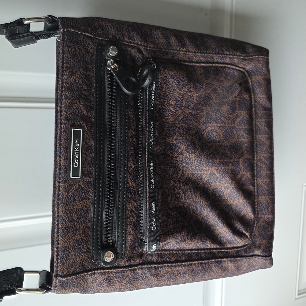 Calvin Klein Brown Crossbody Bag